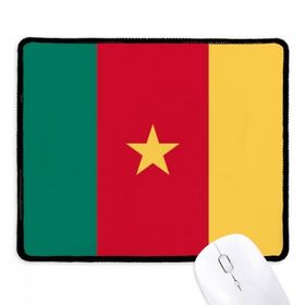 Dıythinker Siyah Kamerun Ulusal Bayrağı Afrika Ülke Kaymaz Fare Altlığı