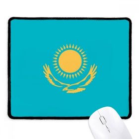 Dıythinker Siyah Kazakistan Ulusal Bayrağı Asya Ülke Kaymaz Fare Altlığı