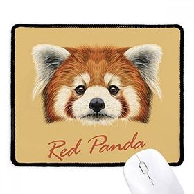 Dıythinker Siyah Kestane Vahşi Kırmızı Panda Hayvan Kaymaz Fare Altlığı