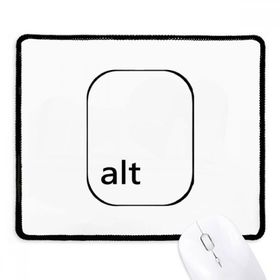 Dıythinker Siyah Klavye Sembolü Alt Kaymaz Fare Altlığı