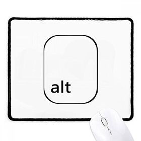 Dıythinker Siyah Klavye Sembolü Alt Kaymaz Fare Altlığı