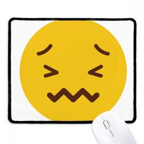 Dıythinker Siyah Korkunç Sarı Sevimli Çevrimiçi Sohbet Kaymaz Fare Altlığı