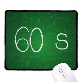 Dıythinker Siyah Kowledge 60 Second Kaymaz Fare Altlığı