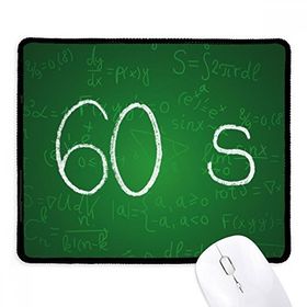 Dıythinker Siyah Kowledge 60 Second Kaymaz Fare Altlığı