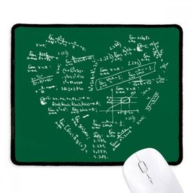 Dıythinker Siyah Limits Matematiksel Formüller Hesap Boyalı Kaymaz Fare Altlığı
