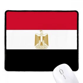 Dıythinker Siyah Mısır Ulusal Bayrağı Afrika Ülke Kaymaz Fare Altlığı
