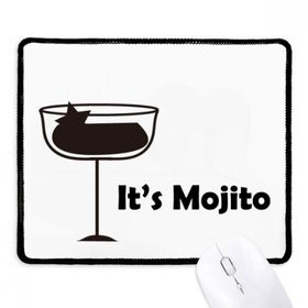 Dıythinker Siyah Mojito Kupasıyla Kaymaz Fare Altlığı