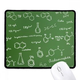 Dıythinker Siyah Moleküler Organik Kimya Atom Yapısı Kaymaz Fare Altlığı