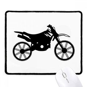 Dıythinker Siyah Motosiklet Mekanik İllüstrasyon Desen Kaymaz Fare Altlığı