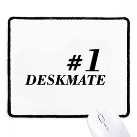 Dıythinker Siyah Number.1 Deskmate Mezuniyet Sezonu Kaymaz Fare Altlığı