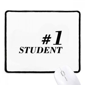 Dıythinker Siyah Number.1 Öğrenci Öğretmeni Alıntı Kaymaz Fare Altlığı