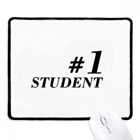 Dıythinker Siyah Number.1 Öğrenci Öğretmeni Alıntı Kaymaz Fare Altlığı