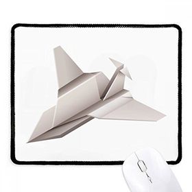 Dıythinker Siyah Origami Geometrik Soyut Uçak Deseni Kaymaz Fare Altlığı