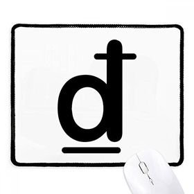 Dıythinker Siyah Para Birimi Sembolü Vietnamese Dong Kaymaz Fare Altlığı