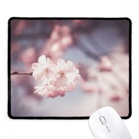 Dıythinker Siyah Pembe Beyaz Loş Çiçekler Kaymaz Fare Altlığı
