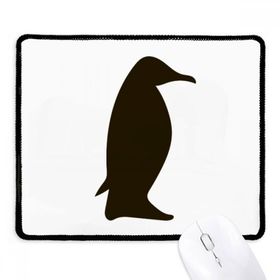 Dıythinker Siyah Penguen Hayvan Portrayal Kaymaz Fare Altlığı