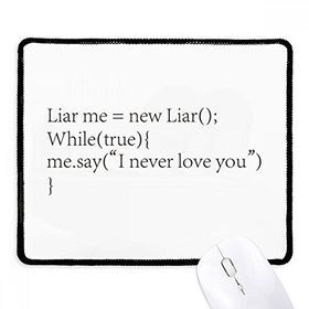 Dıythinker Siyah Programcı Program İfadesi Liar Me Kaymaz Fare Altlığı