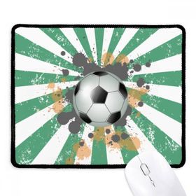 Dıythinker Siyah Radyal Futbol Futbol Sporları Kaymaz Fare Altlığı