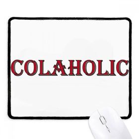 Dıythinker Siyah Şık Kelime Colaholic Kaymaz Fare Altlığı