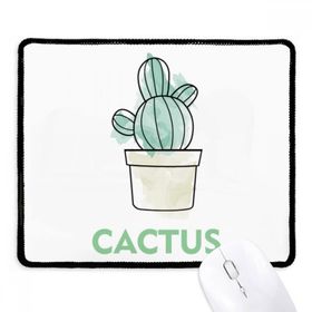 Dıythinker Siyah Suluboya Kaktüs Succulents Saksı Bitki Kaymaz Fare Altlığı