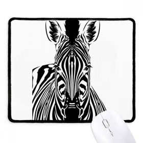 Dıythinker Siyah Tek Basit Zebra Hayvan Kaymaz Fare Altlığı