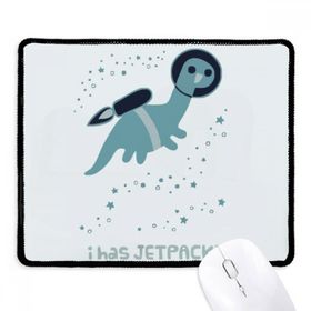 Dıythinker Siyah Universe And Alien Spacewalk Kaymaz Fare Altlığı