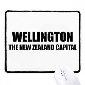 Dıythinker Siyah Wellington Yeni Zelanda Başkent Kaymaz Fare Altlığı