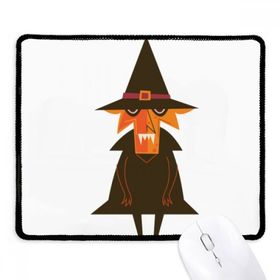 Dıythinker Siyah Wizard Korku Cadılar Bayramı Hayalet Mutlu Kaymaz Fare Altlığı