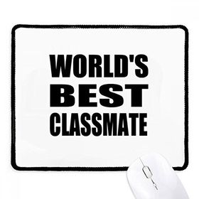 Dıythinker Siyah World's Best Classmate Mezuniyet sezonu Kaymaz Fare Altlığı