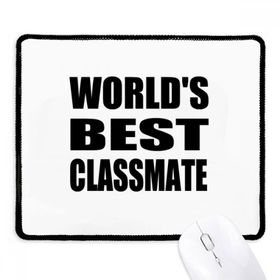 Dıythinker Siyah World's Best Classmate Mezuniyet sezonu Kaymaz Fare Altlığı