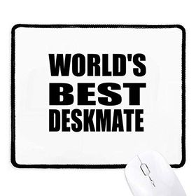 Dıythinker Siyah World's Best Deskmate Mezuniyet Sezonu Kaymaz Fare Altlığı