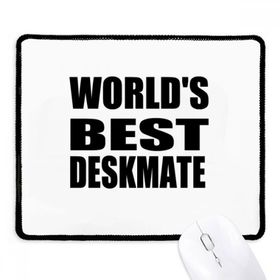 Dıythinker Siyah World's Best Deskmate Mezuniyet Sezonu Kaymaz Fare Altlığı