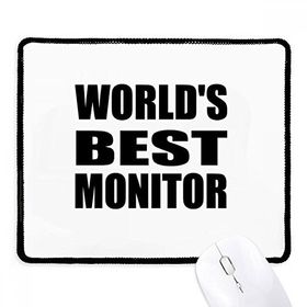 Dıythinker Siyah World's Best Monitor Mezuniyet sezonu Kaymaz Fare Altlığı