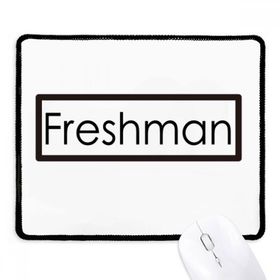Dıythinker Siyah Yeni Üniversite Öğrencileri Freshman Kaymaz Fare Altlığı