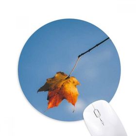 Dıythinker Sky Akçaağaç Bilim Doğa Manzarası Baskılı Yuvarlak Kaymaz Kauçuk Mouse Pad