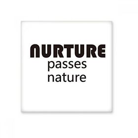 Dıythinker Slogan Beslenme Geçer Doğa 15x15 cm Seramik Karo