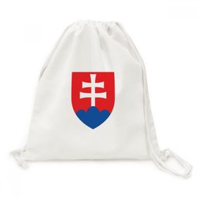 Dıythinker Slovakya Avrupa Ulusal Amblem Tuval İpli Sırt Çantası