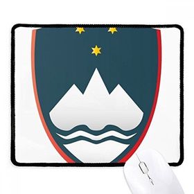 Dıythinker Slovenya Ulusal Amblem Ülke Kaymaz Mouse Pad
