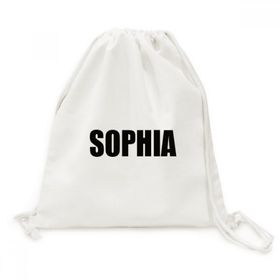 Dıythinker Sophia Bulgaristan Şehir Adı Kanvas İpli Sırt Çantası