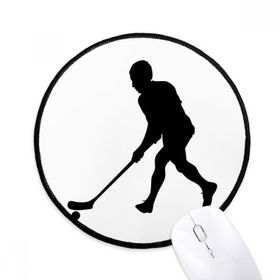 Dıythinker Spor Hokeyi Koşu Beden Eğitimi Yuvarlak Kaymaz Mouse Pad