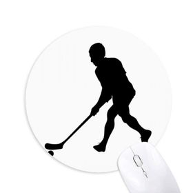 Dıythinker Spor Hokeyi Koşu Fiziksel Eğitim Baskılı Yuvarlak Kaymaz Kauçuk Mouse Pad