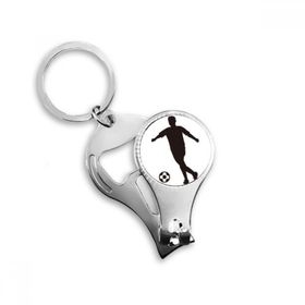 Dıythinker Spor Silüeti Futbol Metal Anahtarlık