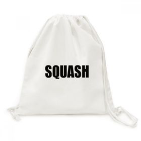 Dıythinker Squash Sebze Adı Yiyecekler Kanvas İpli Sırt Çantası
