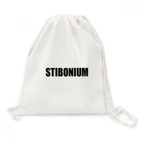 Dıythinker Stibonium Element İsim Kimya Kanvas İpli Sırt Çantası