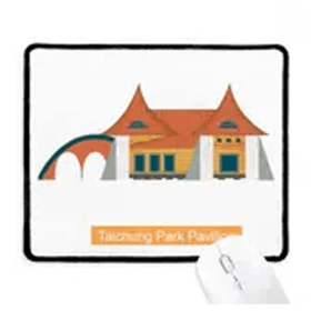 Dıythinker Taiwan Attractions Taichung Park Pavilion Kaymaz Mouse Pad