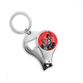 Dıythinker Tambourine Silüeti Meksika Meksika Anahtarlık