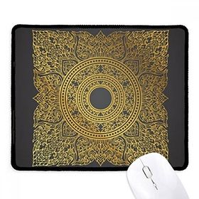 Dıythinker Tayland Gümrük Kültürü Altın Varak Kaymaz Mouse Pad