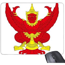 Dıythinker Tayland Krallığı Geleneksel Tayland Gümrük Kültürü Efsane Tanrı Garuda Heykeli Sanat İllüstrasyonu Dikdörtgen Kaymaz Kauçuk Mouse Pad