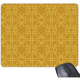 Dıythinker Tayland Krallığı Geleneksel Tayland Gümrükler Altın Dokuma Dekoratif Desen Saten Tapınak Sanat İllüstrasyonu Dikdörtgen Kaymaz Kauçuk Mouse Pad