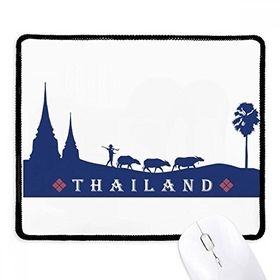 Dıythinker Tayland Krallığı Gümrük Kültürü Kaymaz Mouse Pad
